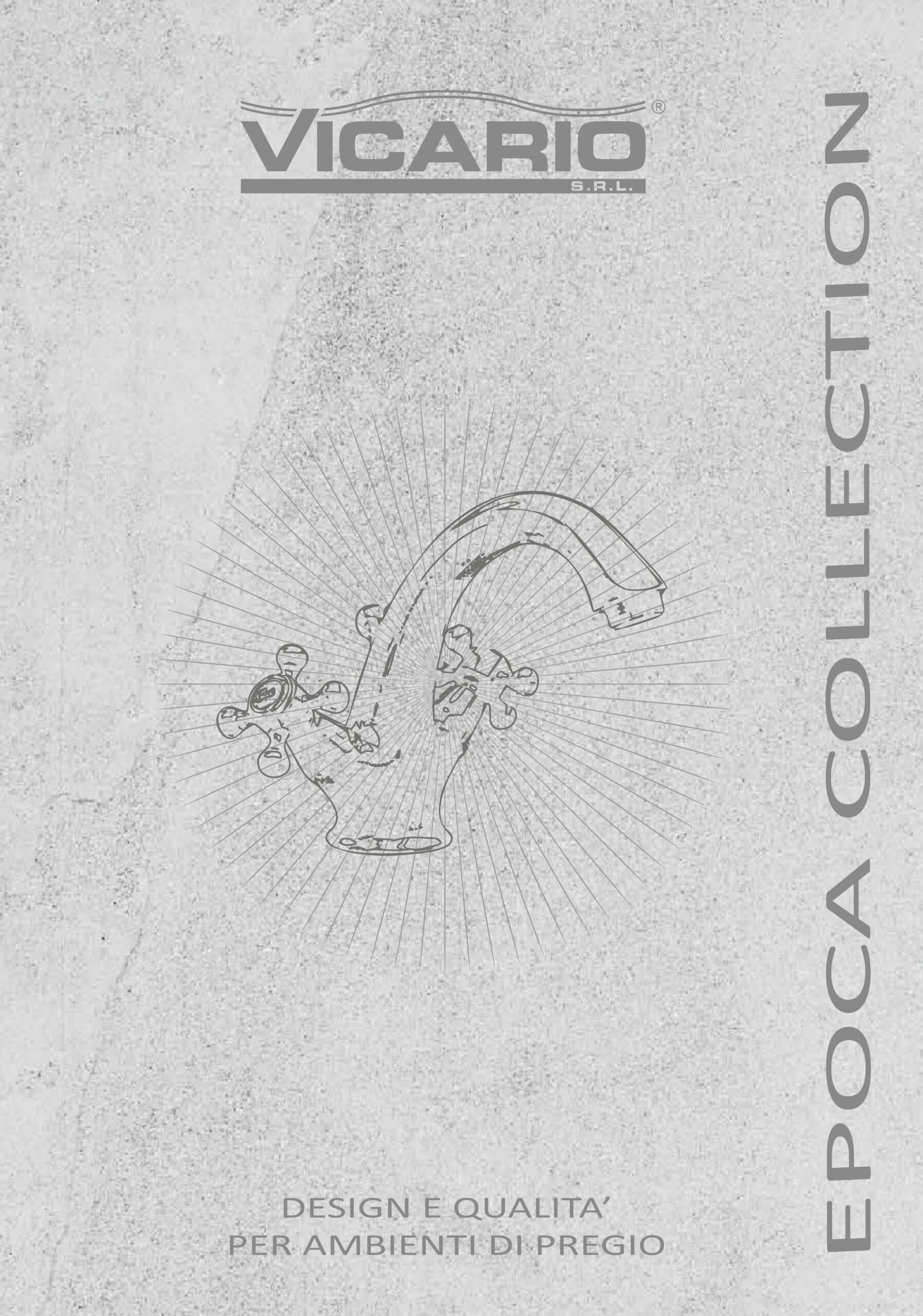 Catalogo rubinetti vicario epoca collection